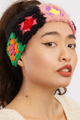 Handmade Ear Warmer Pattern Knit Headband | Dress In Beauty